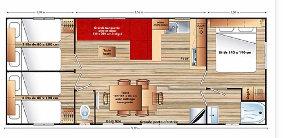 Mobilhome 6 Ca36 Vias Exterior foto